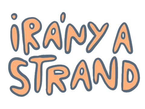 Magyargif Strand Sticker