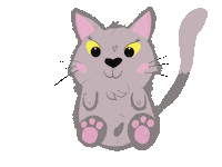 In Love Cat Sticker by elateks