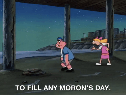 hey arnold nicksplat GIF