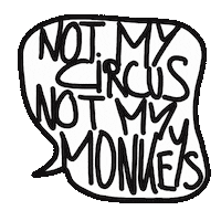 Monkey Circus Sticker by cherrypicking