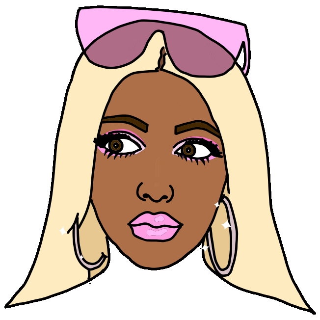 Over It Ugh Sticker by 1900BADDEST