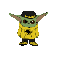 Yoda Sticker by Robin Kingmaker