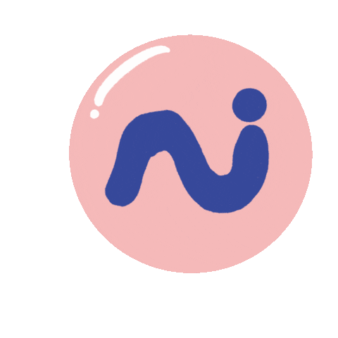 niyustudio giphyupload logo bubble niyustudio Sticker
