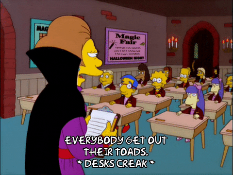 lisa simpson millhouse van houten GIF