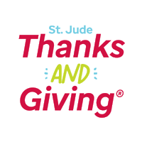 Thankfulness Thanks And Giving Sticker by St Jude