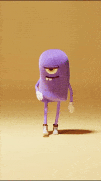 Smoufy_ happy dance monday positive GIF