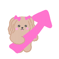 Dog Maaya Sticker