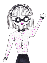 Bonjour Hello Sticker