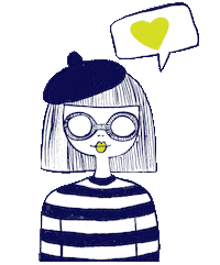 Missapple Hello Sticker