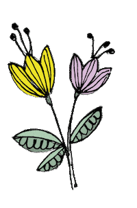 Flower Sticker