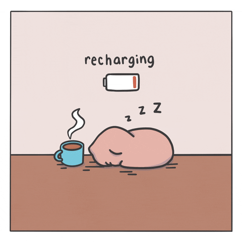 Coffee Mood GIF by Cat and Cat Comics