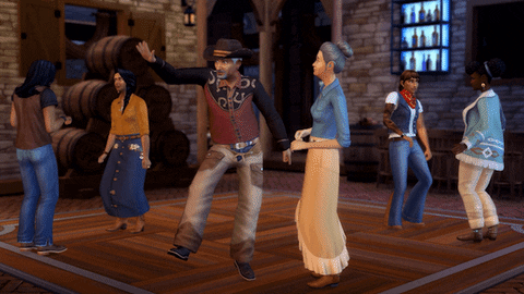 Dance Floor GIF by The Sims
