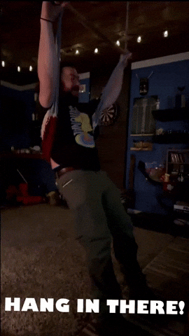 Hang In There GIF by Bent Stick Brewing