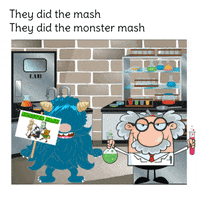 Monster Mash Gnome GIF