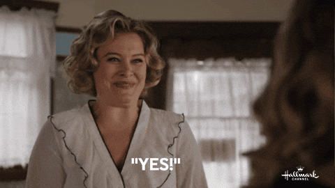 When Calls The Heart Yes GIF by Hallmark Channel