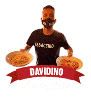 David Sticker by Un Sacco Bello