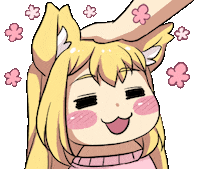 Happy Head Pat Sticker by Jin