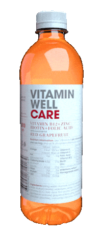 Care Functionaldrink Sticker by Vitamin Well AB