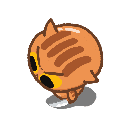 Walking Run Away Sticker