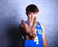 Byu Basketball Go Cougs GIF by BYU Cougars