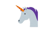 emojivid animals emoji unicorn emojivid Sticker