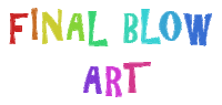 Final Blow Art Sticker