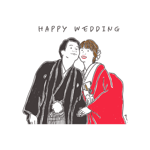 Wedding Happywedding Sticker