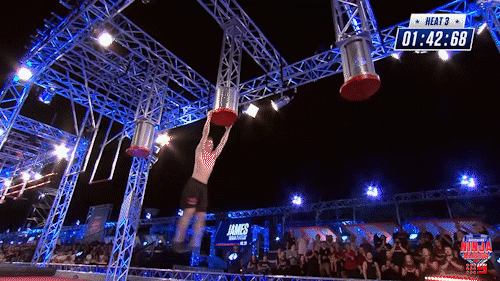Splash Fail GIF by Australian Ninja Warrior