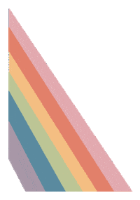 Happy Rainbow Sticker by By Sauts // Alex Sautter (formerly Pretty Whiskey)