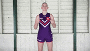 Thumb Thumbs Up GIF by Fremantle Dockers