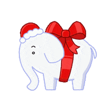 Merry Christmas Animation Sticker by Holler Studios