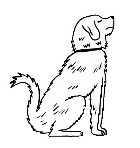 Dog Tim Sticker by Minile