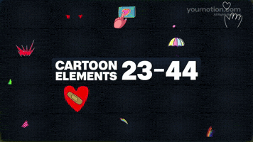 Cartoon Elements 23 44 | Video |You Motion