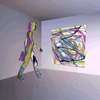 art 3d GIF by Lauryn Siegel