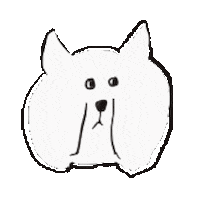 Dog 犬 Sticker