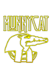 MUNNYCAT egypt alligator crocodile gator Sticker