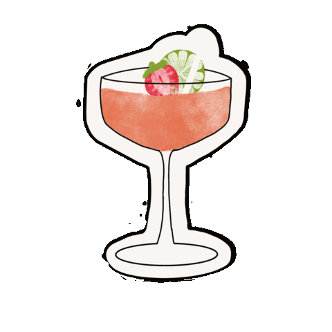 Elke712 giphyupload drink cocktail happy hour Sticker