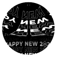 New Year Sticker by Mutabor Design GmbH