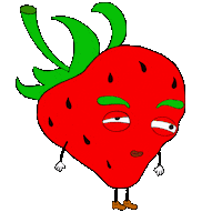 Strawberry Sticker