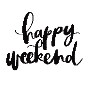 Happy Weekend Sticker