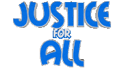 Justice For All Sticker by OpticalArtInc.