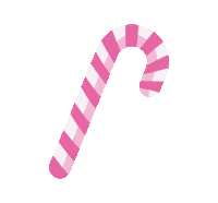 Candy Cane Sticker by PINK PANDA / Licila.si
