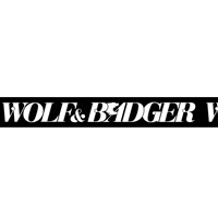 wolfandbadger wolfandbadger wolf badger Sticker