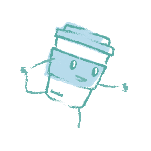 Heart Tea Sticker by INTEGR8