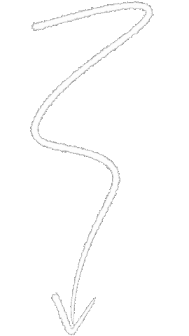 Arrow Doodle Sticker by Huddl Studio