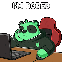 Tired Boredom Sticker by SuperVerse