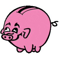 Bonus_is bonus gris ganga bónus pig Sticker