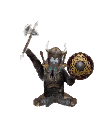 Viking Escudo Sticker by Multiverso do Gnomo