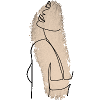 lookademy beauty make up hairstylist frau Sticker