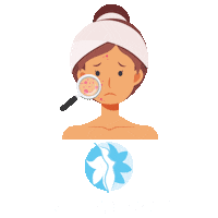 HuidtherapieGelderblom skincare acne antiaging microneedling Sticker